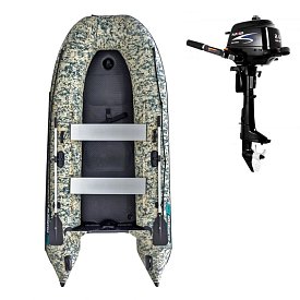 Gommone GLADIATOR CLASSIC B330AD Camo - gommone gonfiabile con pavimento in drop-stitch