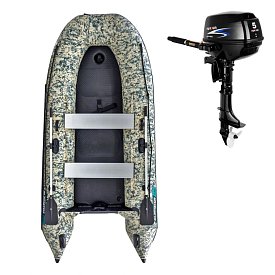 Gommone GLADIATOR CLASSIC B330AD Camo - gommone gonfiabile con pavimento in drop-stitch