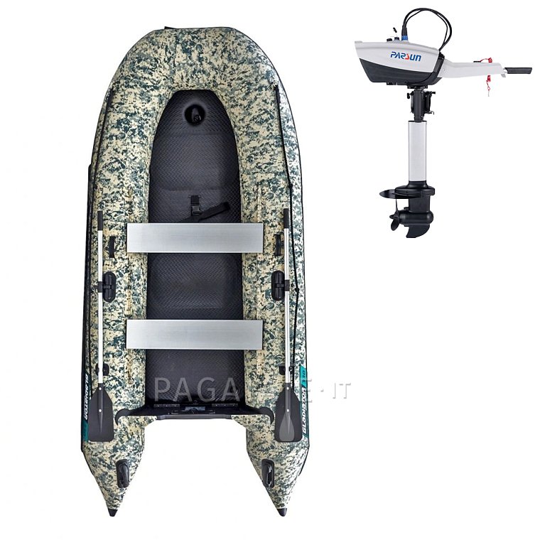 Gommone GLADIATOR CLASSIC B330AD Camo - gommone gonfiabile con pavimento in drop-stitch