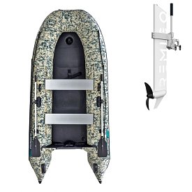 Gommone GLADIATOR CLASSIC B330AD Camo - gommone gonfiabile con pavimento in drop-stitch