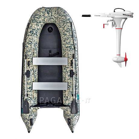 Gommone GLADIATOR CLASSIC B330AD Camo - gommone gonfiabile con pavimento in drop-stitch