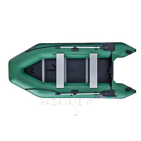 Gommone GLADIATOR LIGHT AK340WF green - gommone gonfiabile con pavimento in legno