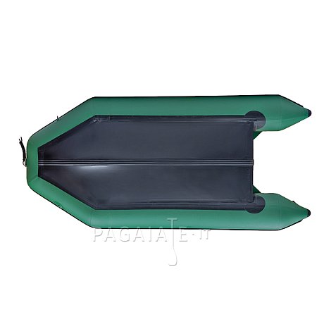 Gommone GLADIATOR LIGHT AK340WF green - gommone gonfiabile con pavimento in legno
