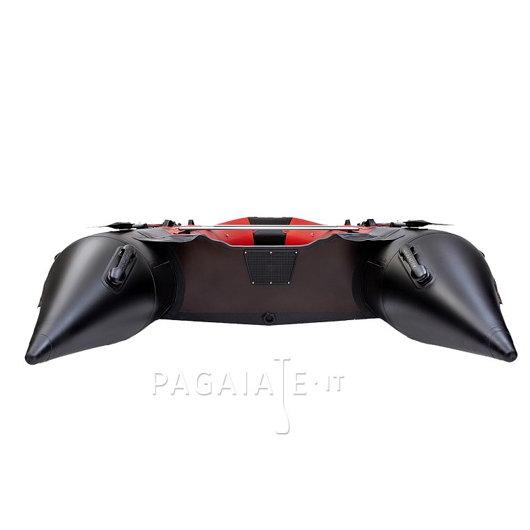 Gommone GLADIATOR ACTIVE C420AL red black - gomone gonfiabile con pavimento in alluminio
