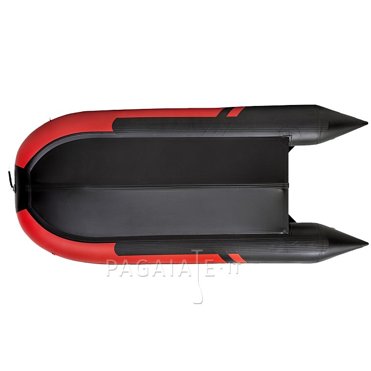 Gommone GLADIATOR ACTIVE C420AL red black - gomone gonfiabile con pavimento in alluminio