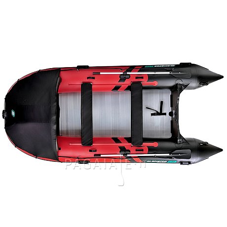 Gommone GLADIATOR ACTIVE C420AL red black - gomone gonfiabile con pavimento in alluminio