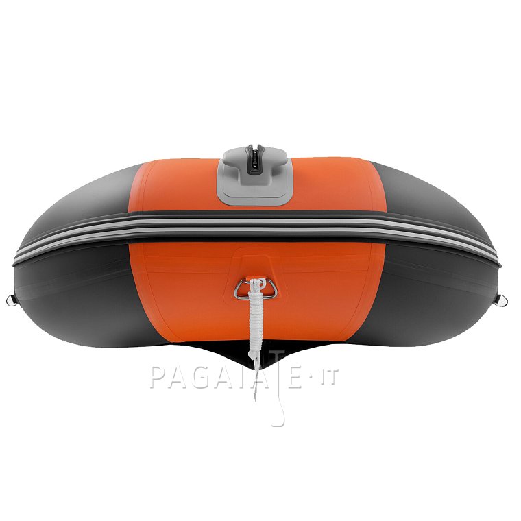 Gommone GLADIATOR ACTIVE C420AL orange dark grey - gomone gonfiabile con pavimento in alluminio