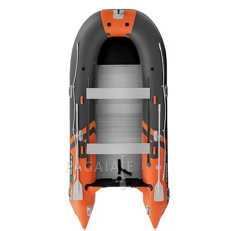 Gommone GLADIATOR ACTIVE C420AL orange dark grey - gomone gonfiabile con pavimento in alluminio