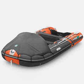 Gommone GLADIATOR ACTIVE C420AL orange dark grey - gomone gonfiabile con pavimento in alluminio