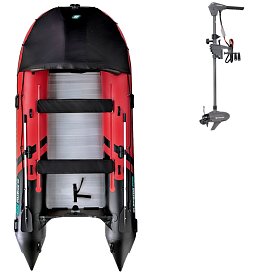 Gommone GLADIATOR ACTIVE C420AL orange dark grey - gomone gonfiabile con pavimento in alluminio