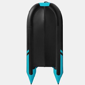 Gommone GLADIATOR ACTIVE C420AL black turquoise - gomone gonfiabile con pavimento in alluminio