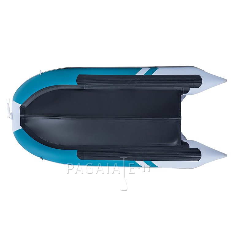 Gommone GLADIATOR CLASSIC B330AD sea green white - gommone gonfiabile con pavimento in drop-stitch