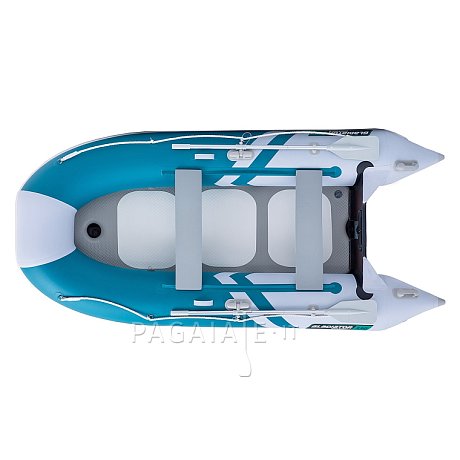 Gommone GLADIATOR CLASSIC B330AD sea green white - gommone gonfiabile con pavimento in drop-stitch