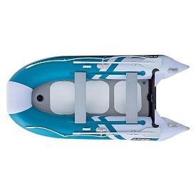 Gommone GLADIATOR CLASSIC B330AD sea green white - gommone gonfiabile con pavimento in drop-stitch