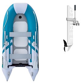 Gommone GLADIATOR CLASSIC B330AD sea green white - gommone gonfiabile con pavimento in drop-stitch