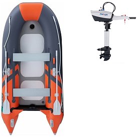 Gommone GLADIATOR CLASSIC B330AD orange dark grey - gommone gonfiabile con pavimento in drop-stitch