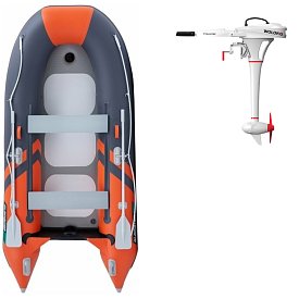 Gommone GLADIATOR CLASSIC B330AD orange dark grey - gommone gonfiabile con pavimento in drop-stitch