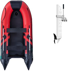 Gommone GLADIATOR CLASSIC B330AD red black - gommone gonfiabile con pavimento in drop-stitch