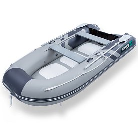 Gommone GLADIATOR CLASSIC B330AD light dark grey - gommone gonfiabile con pavimento in drop-stitch