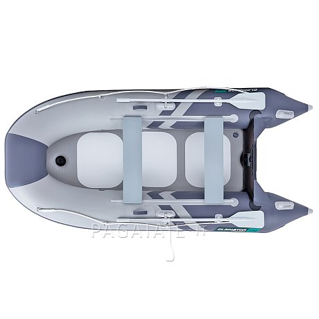 Gommone GLADIATOR CLASSIC B330AD light dark grey - gommone gonfiabile con pavimento in drop-stitch