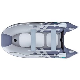 Gommone GLADIATOR CLASSIC B330AD light dark grey - gommone gonfiabile con pavimento in drop-stitch