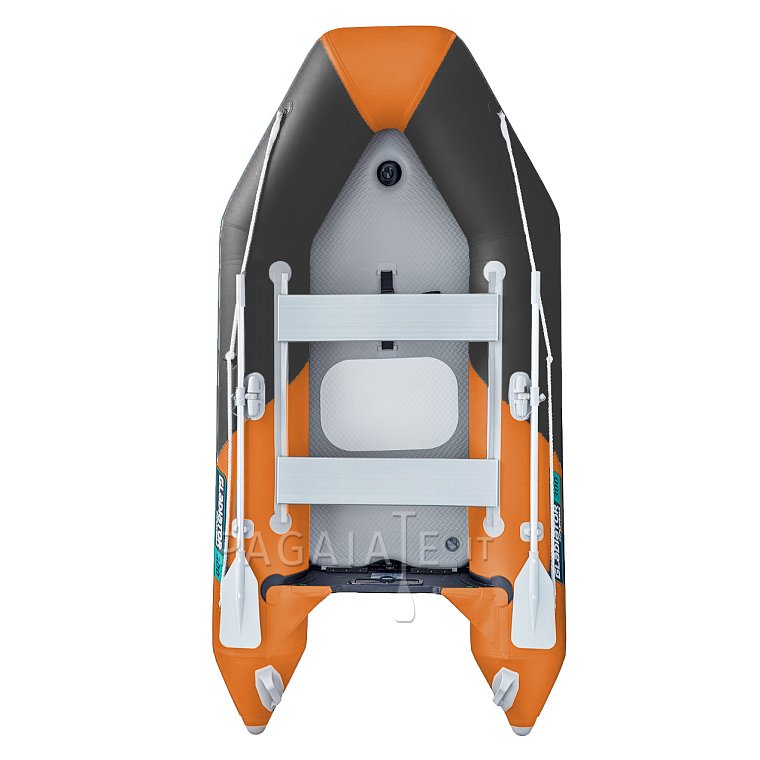 Gommone GLADIATOR LIGHT AK300AD orange dark grey - gommone gonfiabile con pavimento in drop-stitch