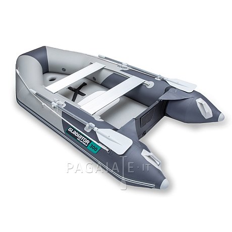 Gommone  GLADIATOR LIGHT AK300AD light dark grey - gommone gonfiabile con pavimento in drop-stitch