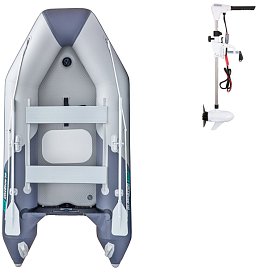 Gommone  GLADIATOR LIGHT AK300AD light dark grey - gommone gonfiabile con pavimento in drop-stitch