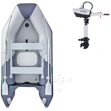 Gommone  GLADIATOR LIGHT AK300AD light dark grey - gommone gonfiabile con pavimento in drop-stitch