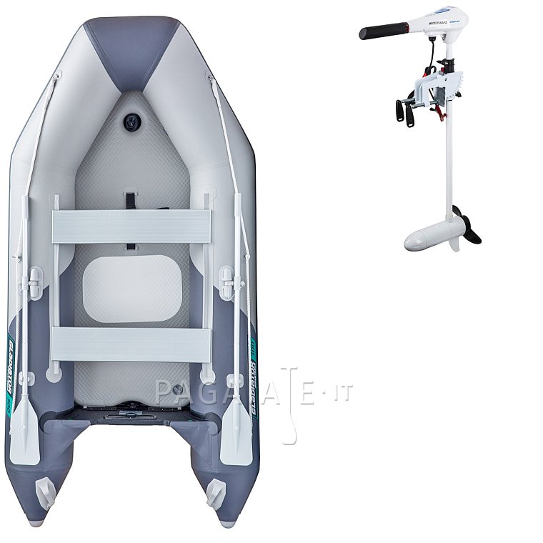 Gommone  GLADIATOR LIGHT AK300AD light dark grey - gommone gonfiabile con pavimento in drop-stitch