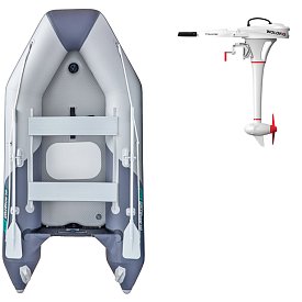 Gommone  GLADIATOR LIGHT AK300AD light dark grey - gommone gonfiabile con pavimento in drop-stitch