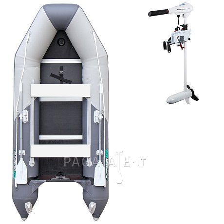 Gommone GLADIATOR LIGHT AK300WF light dark gray - gommone gonfiabile con pavimento in legno