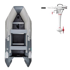 Gommone GLADIATOR LIGHT AK300WF light dark gray - gommone gonfiabile con pavimento in legno