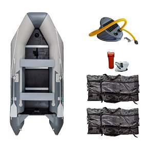 Gommone GLADIATOR LIGHT AK300WF light dark gray - gommone gonfiabile con pavimento in legno