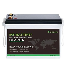 Batteria nautica IMPROVE 100Ah 25.6V  LiFePO4