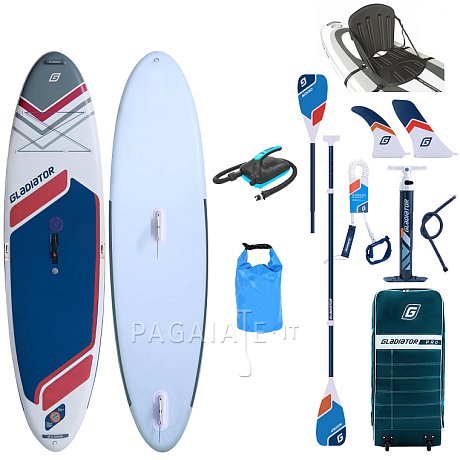 SUP GLADIATOR WindSUP 10'7 modello 2026  - SUP gonfiabile, windsurf e kajak
