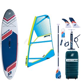 SUP GLADIATOR WindSUP 10'7 modello 2026 completo di vela 2026 - SUP gonfiabile, WindSUP