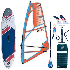 SUP GLADIATOR WindSUP 10'7 modello 2026 completo di vela 2026 - SUP gonfiabile, WindSUP