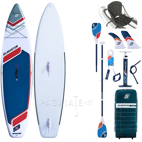 SUP GLADIATOR WindSUP 11'6 modello 2026 - SUP gonfiabile, windsurf a kajak