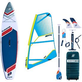 SUP GLADIATOR WindSUP 11'6  modello 2026 completo di vela 2026 - SUP gonfiabile, WindSUP