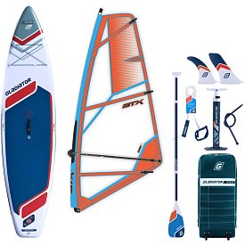 SUP GLADIATOR WindSUP 11'6  modello 2026 completo di vela 2026 - SUP gonfiabile, WindSUP