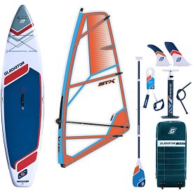 SUP GLADIATOR WindSUP 11'6  modello 2026 completo di vela 2026 - SUP gonfiabile, WindSUP