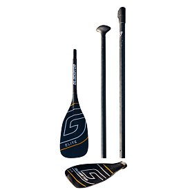Pagaia GLADIATOR ELITE in 3 sezioni in carbonio per SUP gonfiabili