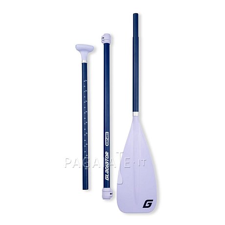 Pagaia GLADIATOR ONE in fibra di vetro in 3 sezioni per SUP gonfiabili