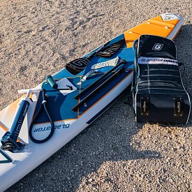 Zaino da trasporto GLADIATOR Elite con ruote per SUP gonfiabili