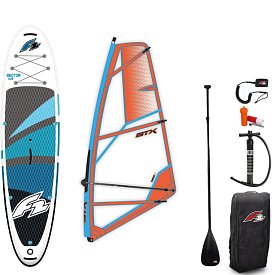 SUP F2 SECTOR 12'2 BLUE completo di vela - SUP gonfiabile WindSUP