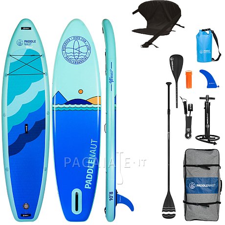 SUP PADDLENAUT WAVE 10'8'' MINICOMBO 2026 - SUP gonfiabile