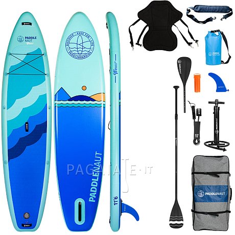 SUP PADDLENAUT WAVE 11'6'' COMBO 2026 - SUP gonfiabile
