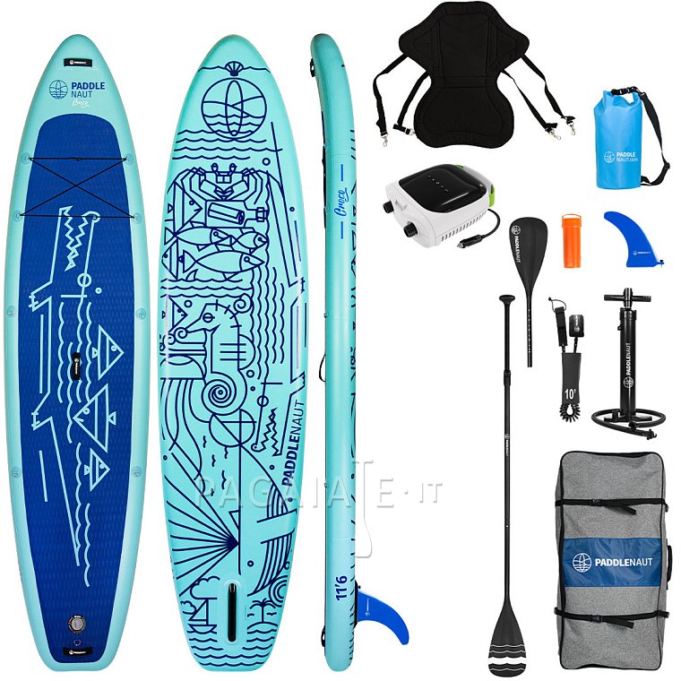 SUP PADDLENAUT CROCO 11'6'' COMBO 2026 - SUP gonfiabile