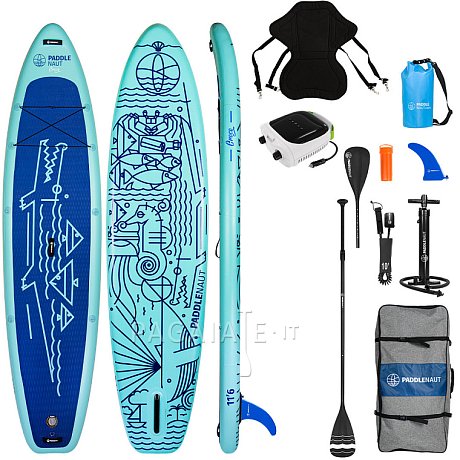SUP PADDLENAUT CROCO 11'6'' COMBO 2026 - SUP gonfiabile